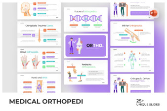 Ortho Medical Orthopedic PowerPoint Template